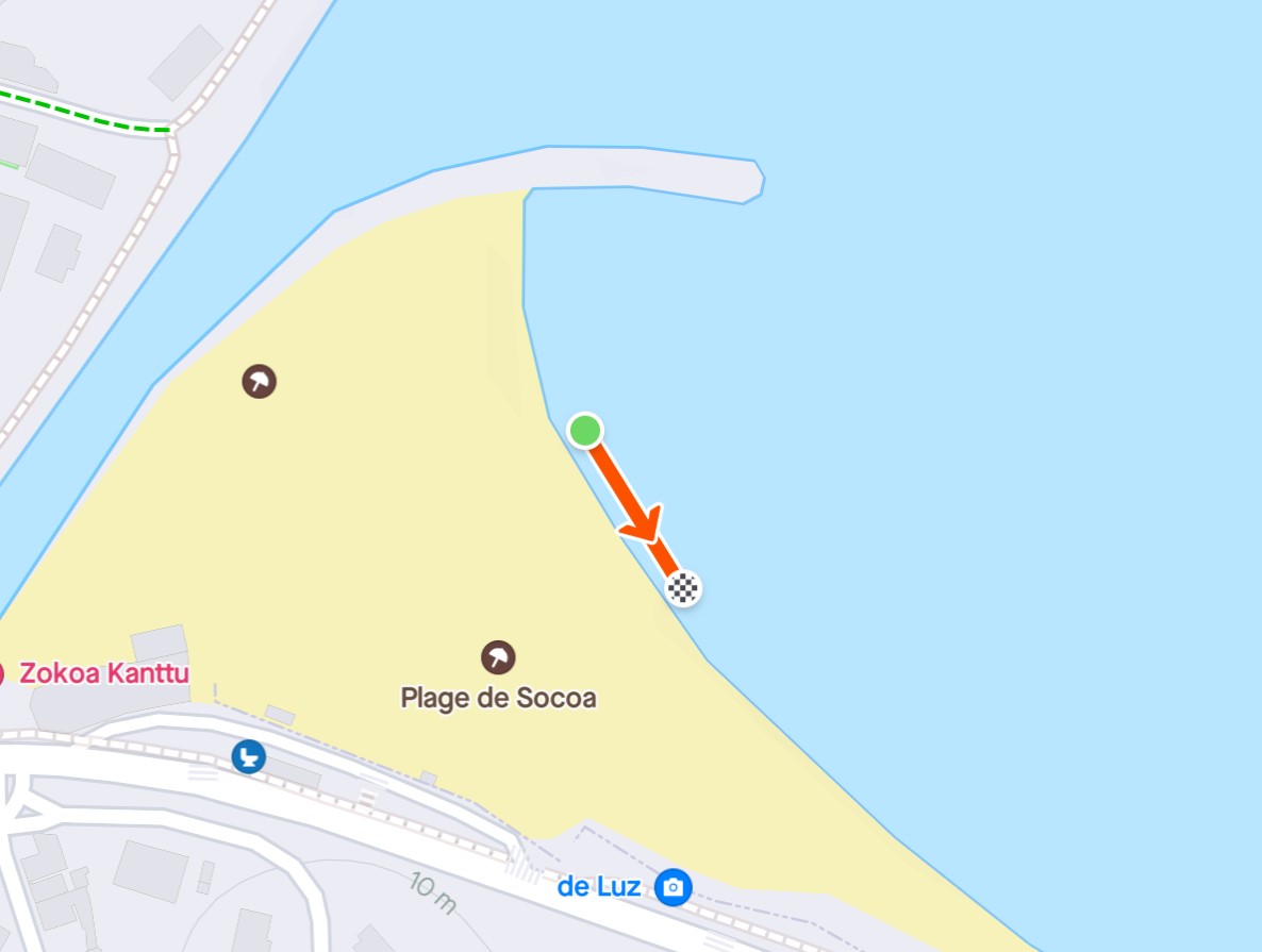 Triathlon des Corsaires 2024 : parcours natation format 6-9 ans